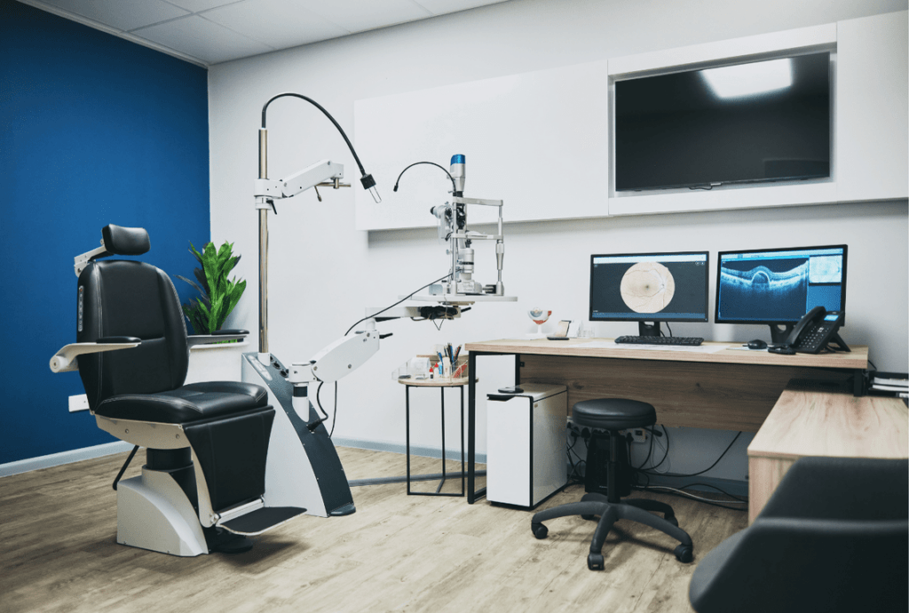 Eye treatment room | Rosley Eyecare & Associates in Glenview, IL