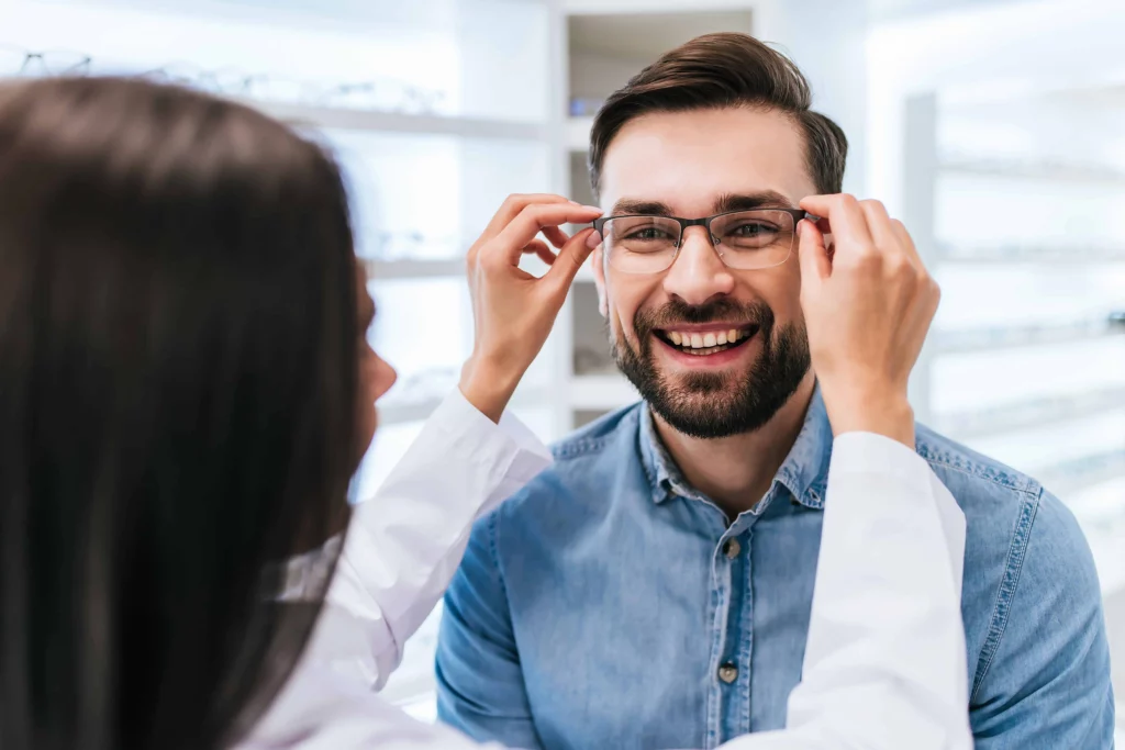 Frame Eye Consultation in Glenview, IL by Rosley Eyecare